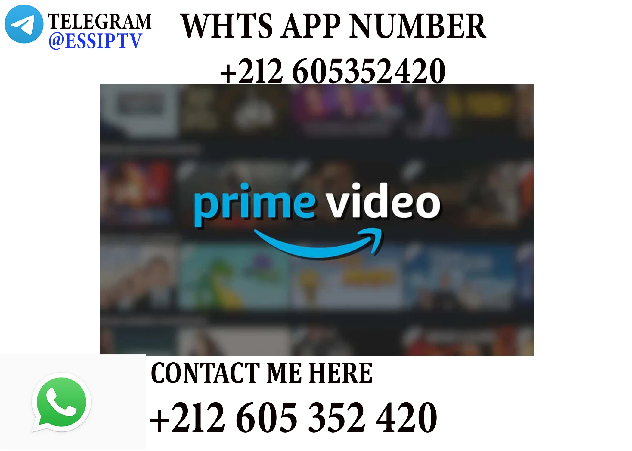 

{{{✔️"amazon" ;"prime"✔️ "video", "abonnement"✔️}}}