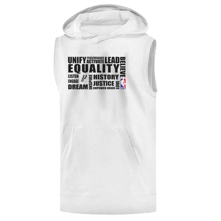 Толстовка с капюшоном EQUALITY San Антонио шпора (без рукавов)|Мужские толстовки и