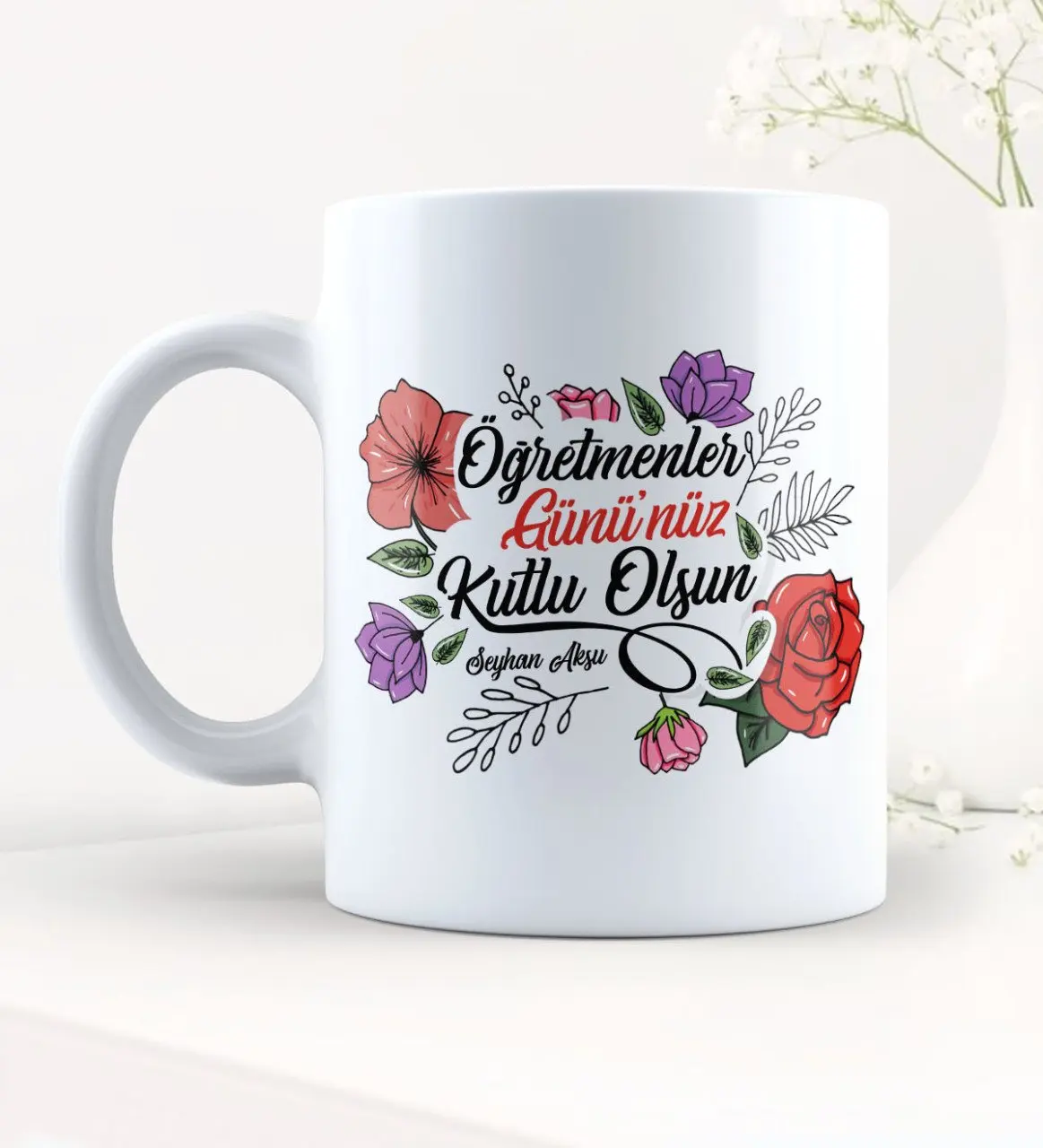 

Персонализированные учительские дни счастливая белая кружка чашка-5