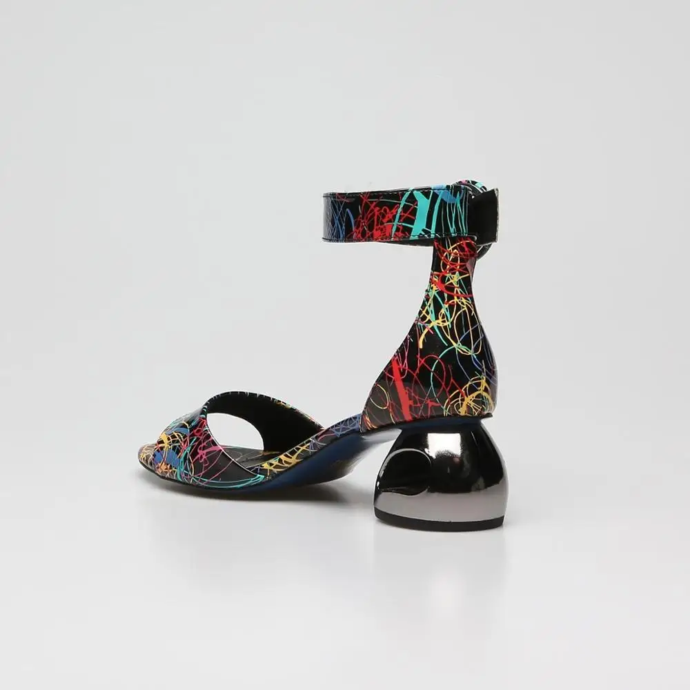 

black Colorful women's heeled shoes fashion 2020 antislip dance shoes high heel classic spring summer elegant casual party cool