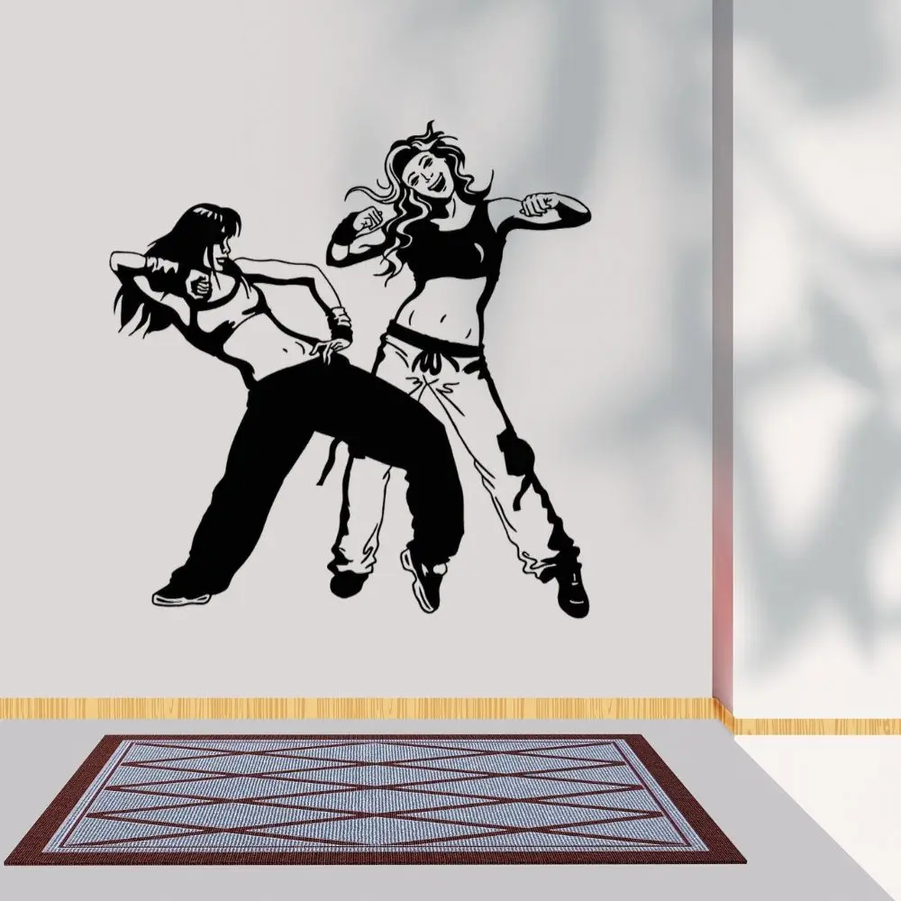 

Sexy Girl Dancer Dancing Decal Wall Art Dance Sticker for Home And Kid's Room Decoration Removable A002467