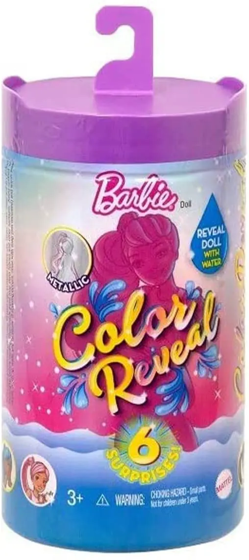 

Barbie Color Reveal Color Changing Surprise Barbie Luminous Doll