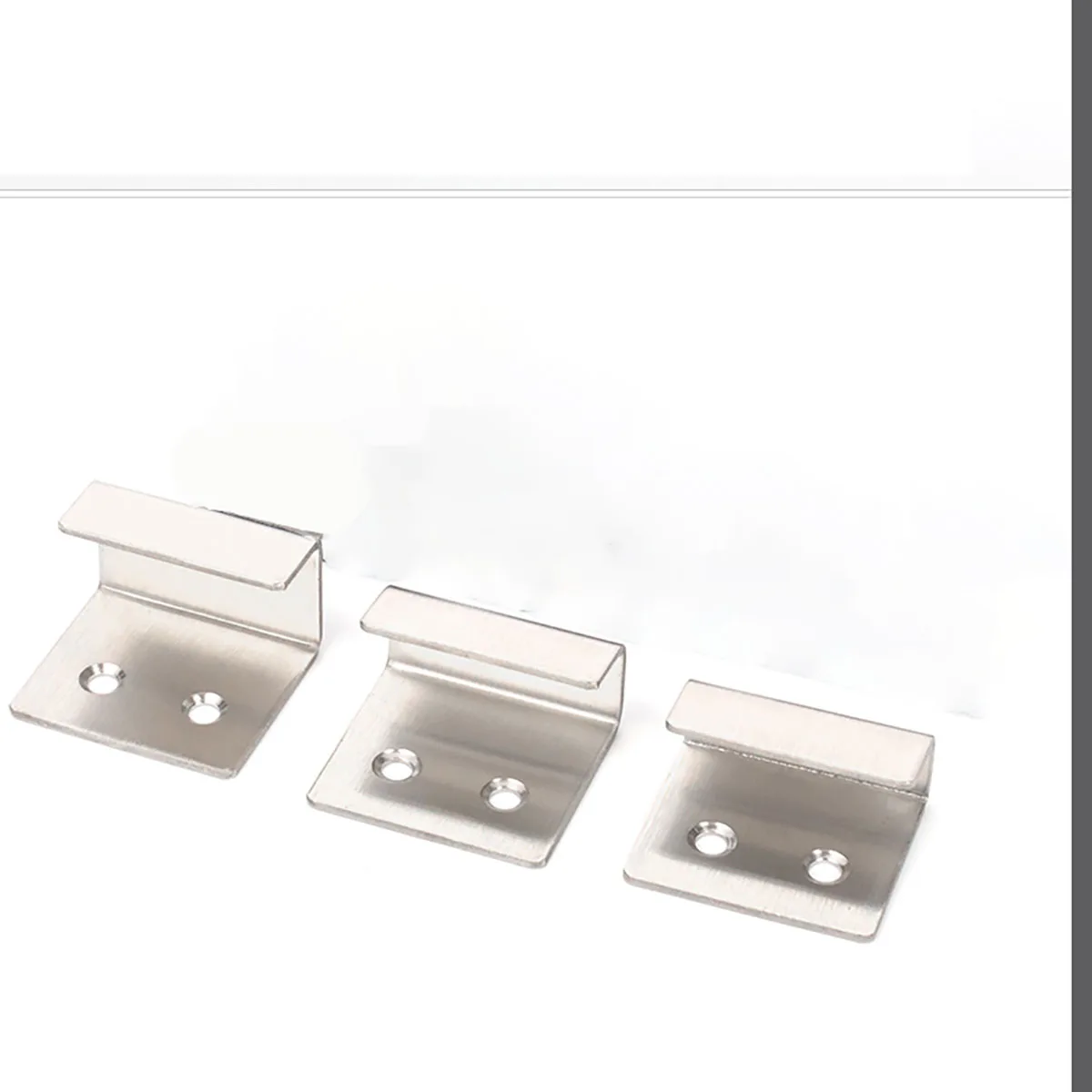 1 шт. настенный угловой кронштейн из нержавеющей стали |