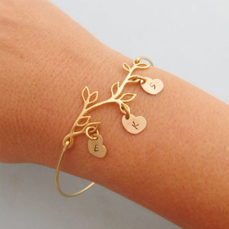 

Персонализированные подвески в виде семейных фотографий с ручной штамповкой, подвески в виде инициала сердца, лучший подарок для мамы