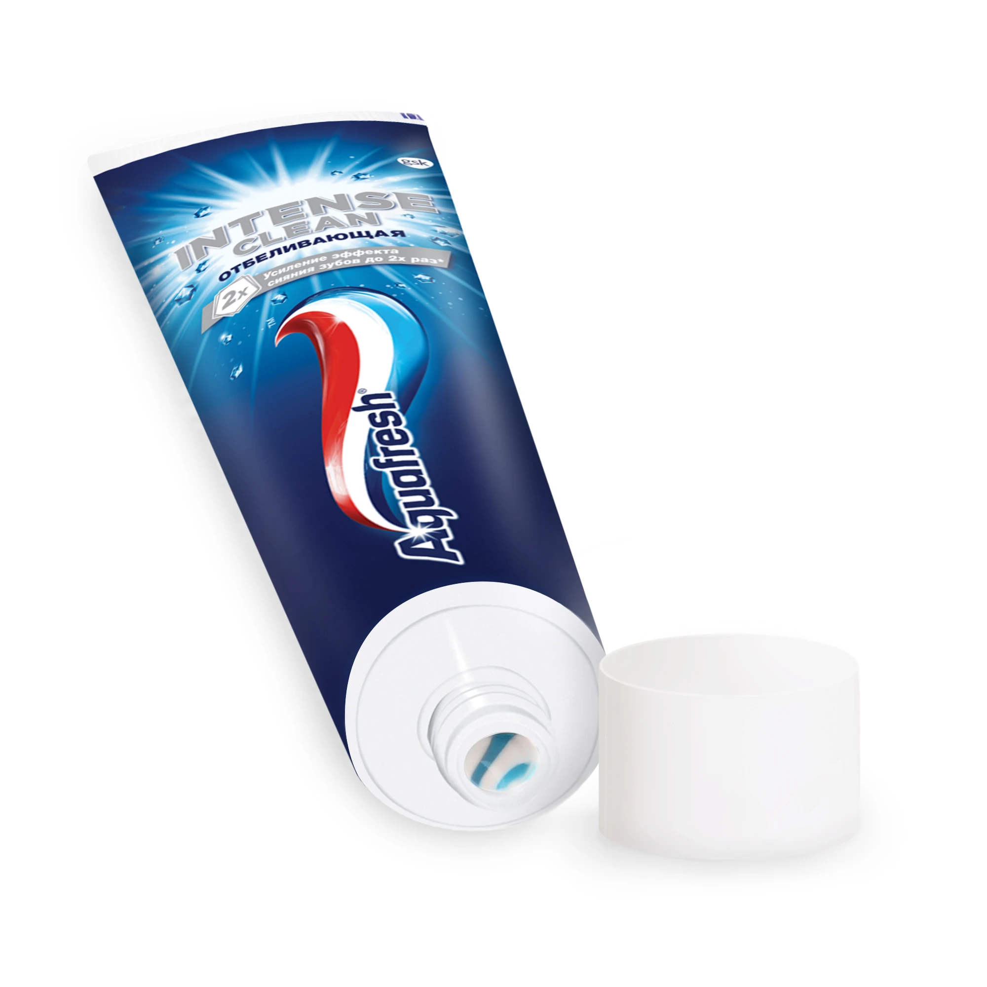 Aquafresh Akvafresh intensive cleansing bleaching whitening toothpaste 75 ml Frdfahti aquafresh akvafresh aqvafresh tooth oral care hygiene brushing
