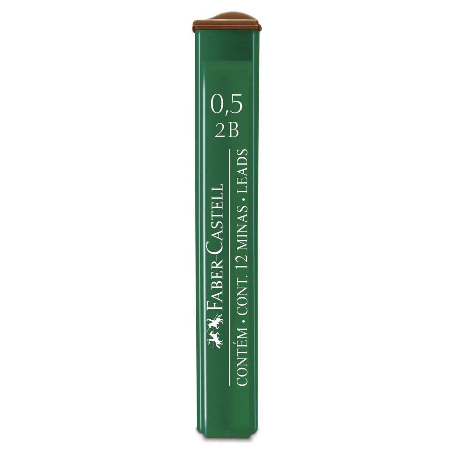 Грифели запасные Faber Castell 12 штук 2B 0 5 мм (521502)|Простые карандаши| |