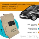 2 Передние коврики автомобильные Renault Espace IV 2002-2012 + рестайлинг комплект из 2х ковриков эва коврики на авто