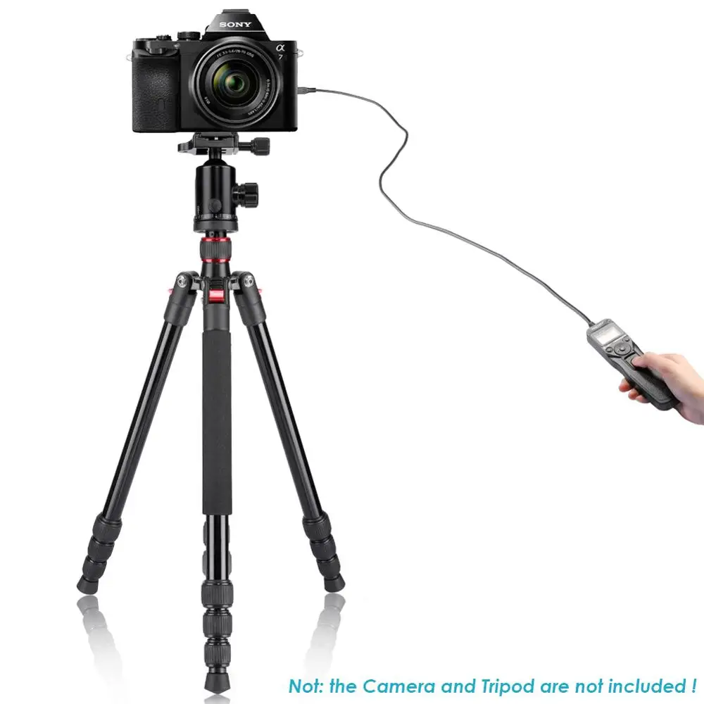 Neewer DSLR камера спуска затвора проводной ЖК-таймер дистанционное управление
