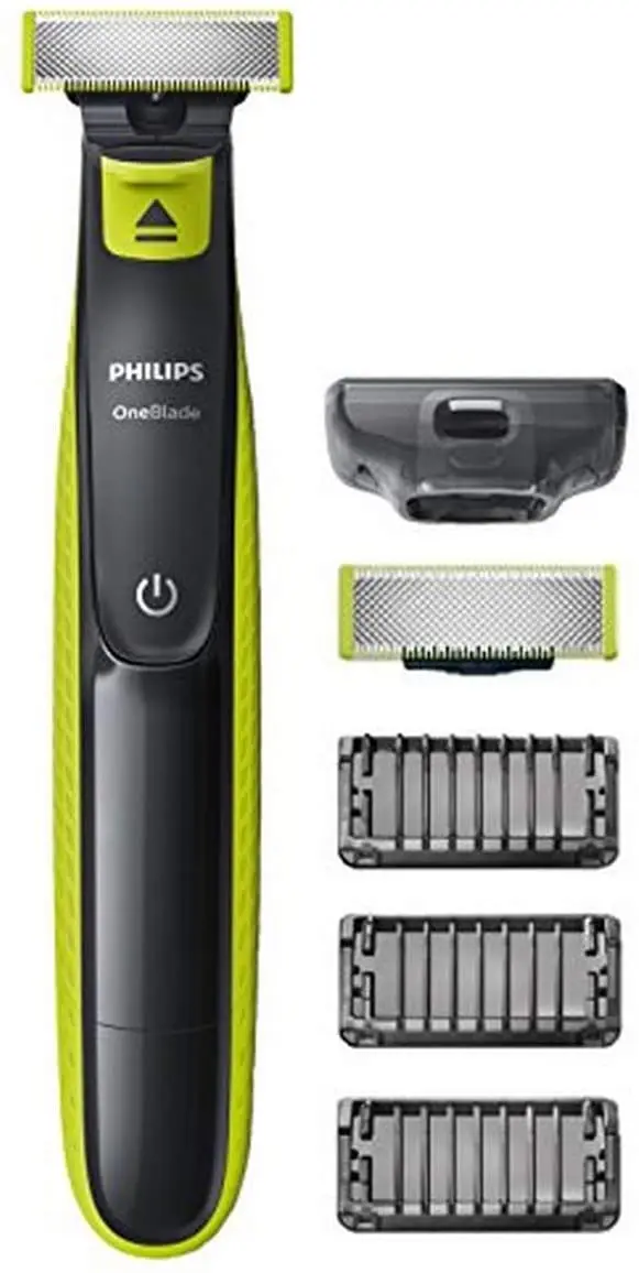Original Philips OneBlade QP2520 / 30 Electric Razor Shaver Rechargeable Hybrid Trimmer and Shaver Water Protection