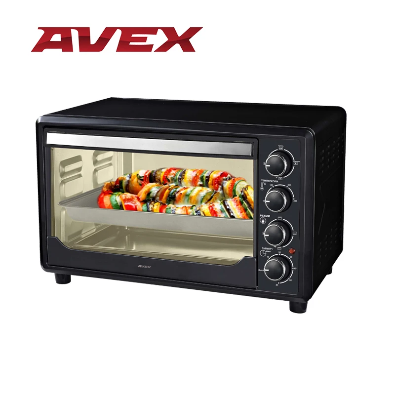 30 литров Конвекция Гриль Вертел Подсветка Мини печь AVEX TR 300 BCL|mini electric oven|electric