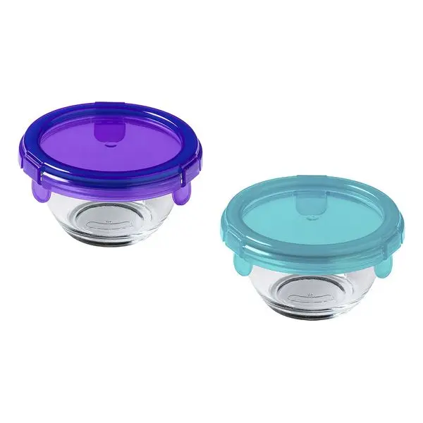 Миска для смешивания Pyrex Baby Storage прозрачное стекло (31x20 см)|Блюдца и тарелки| |