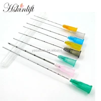 50packs fine micro cannula needle tips 25g27g30g plain ends notched endo needle tip syringe