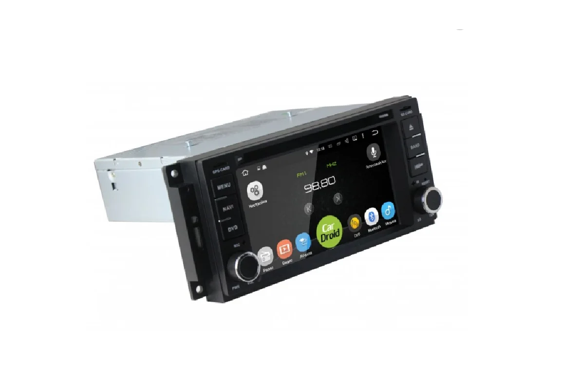 Штатная магнитола CarDroid RD-2201D для Jeep Chrysler 2005-2008 (Android 9.0) DSP | Автомобили и мотоциклы