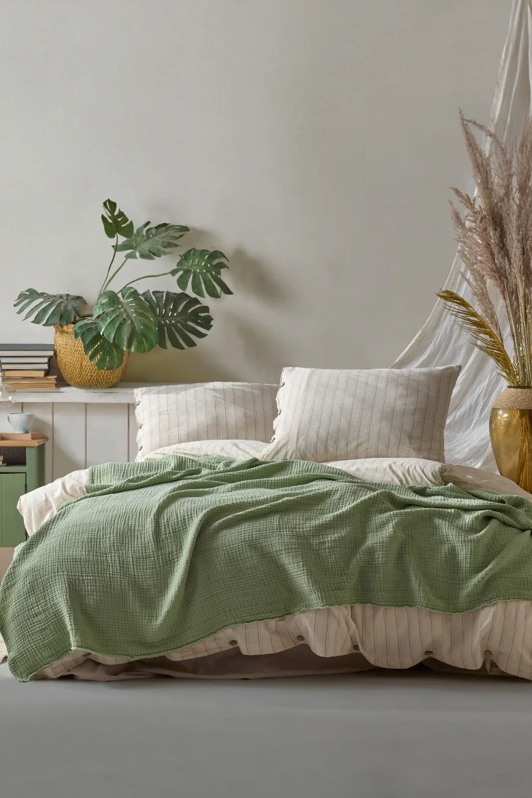 

Cotton Muslin Duvet Cover Bedspread 100% Turkish Cotton Bed Blanket Luxury Bed Cover High Quality Soft