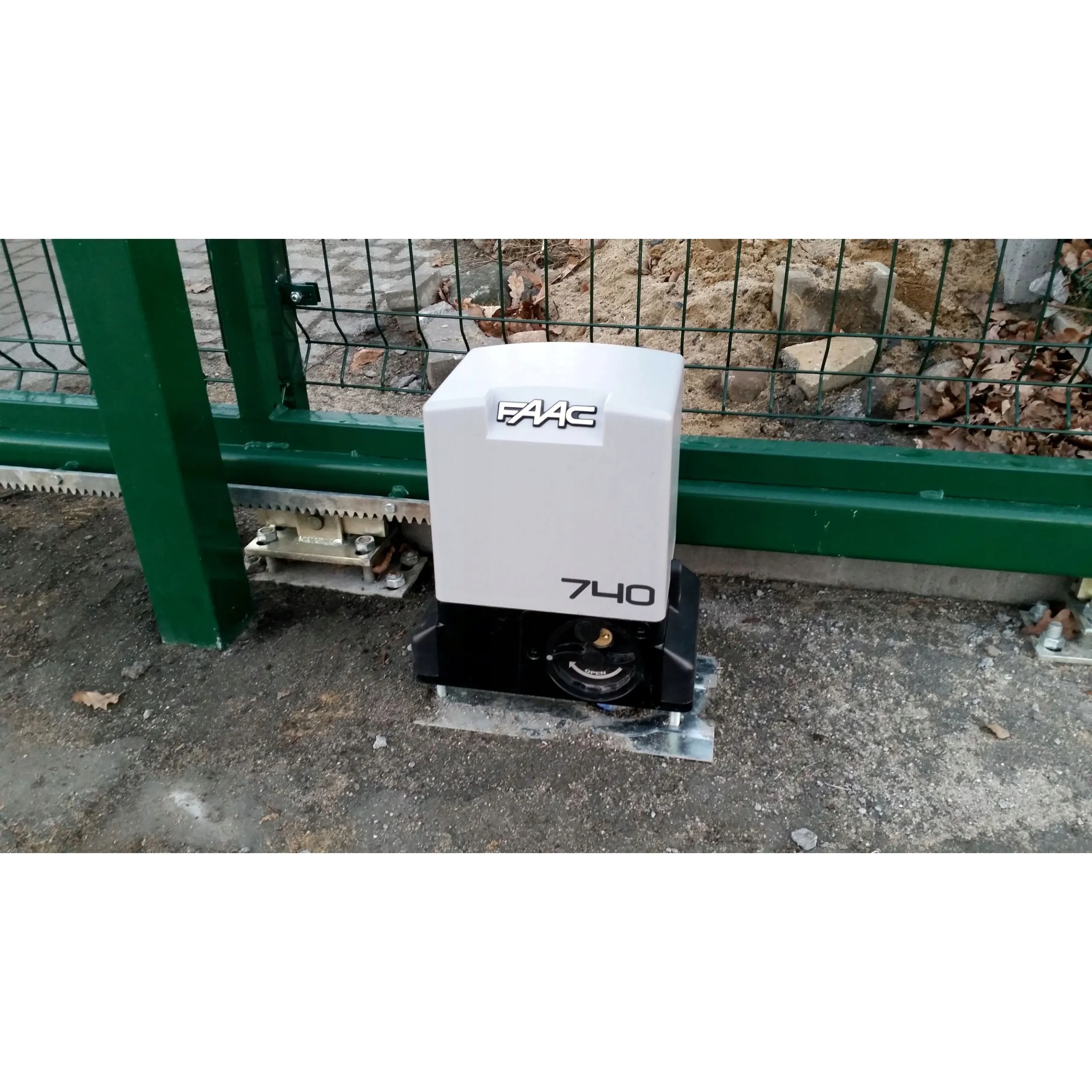 Комплект автоматики FAAС 740 KIT + Пульты SLH с приводом E для откатных ворот весом до 500