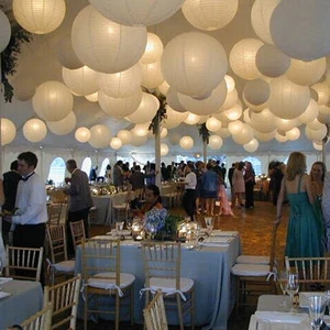 30pcs/Lot 4''-12'' Mix Size Colorful Wedding lanterns Hanging Chinese Paper Ball Lampion For Birthda in India