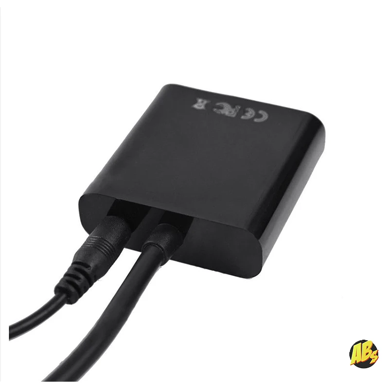 Переходник HDMI на VGA с поддержкой звука новый для подключения монитора проектора