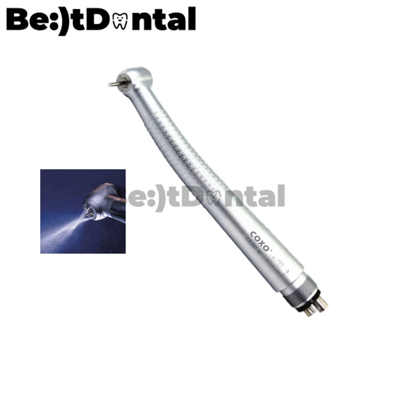 

Dental High Speed Handpieces COXO CX207-W Standard Torque Head 3way Spray Handpiece Air Turbine Coxo High Speed Handpiece