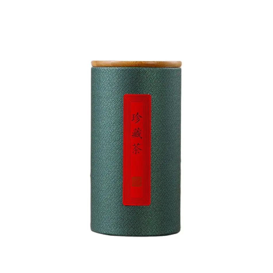 

Star Packaging Tea Glass Jar High Quality Cloth Phenolic Braket Cardboard Eco Kraft Paper Tube