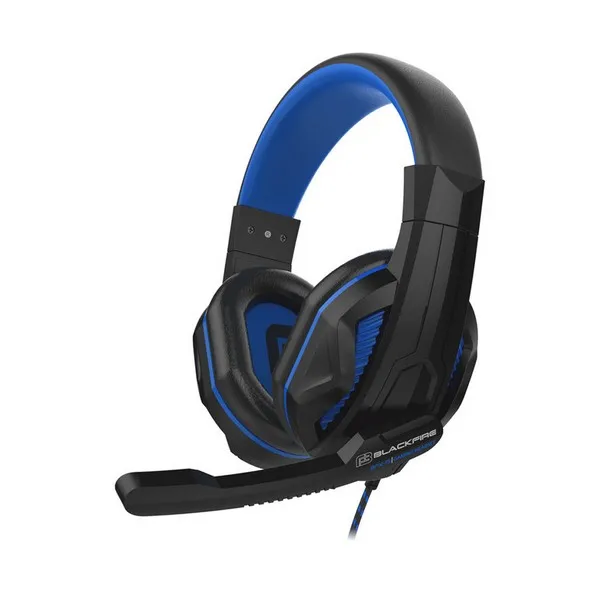 Игровая гарнитура с микрофоном Ardistel BLACKFIRE Женская PS4 черная Синяя|Наушники и
