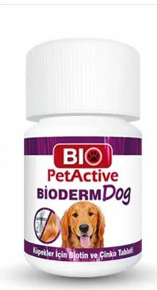 

Таблетки из активного цинка и биотина для собак Biopet
