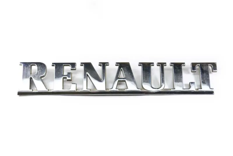 

Rear bumper badge (renault chrome) for Renault Express Oe 7700815570