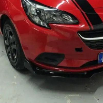 Для Opel Corsa E комплект для переднего бампера кузова спойлер сплиттер диффузор губ 3
