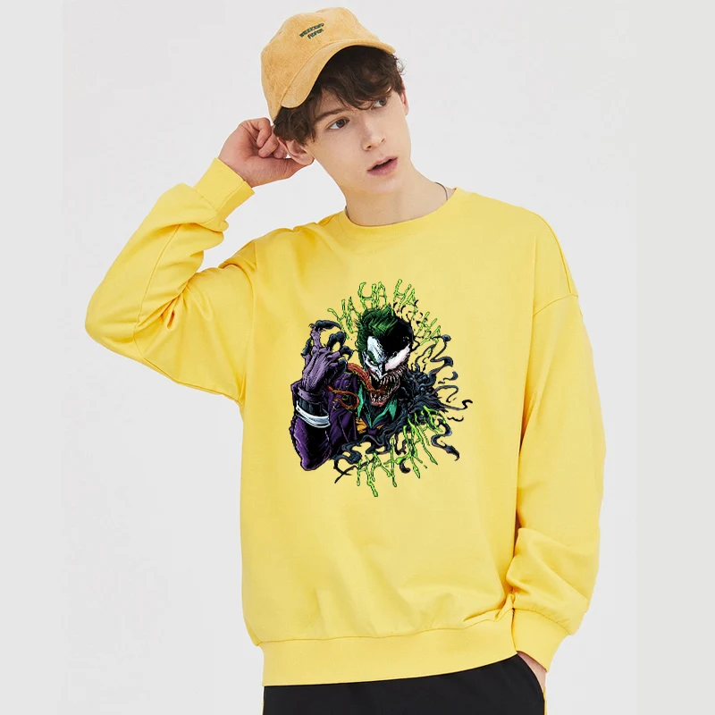 Нашивки с принтом Веном Джокера крупные термоклейкие виниловые наклейки для