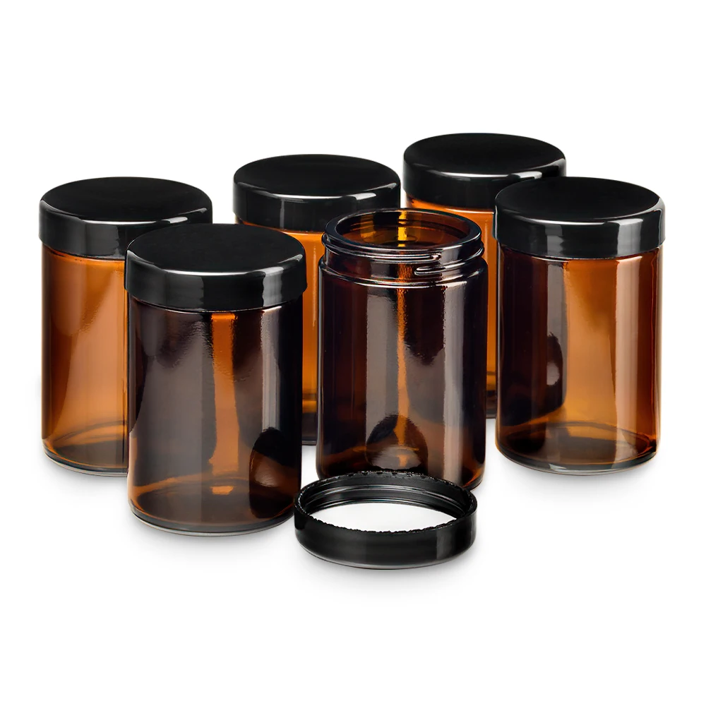 Банка 100 мл с пластиковой крышкой прокладкой | Красота и здоровье