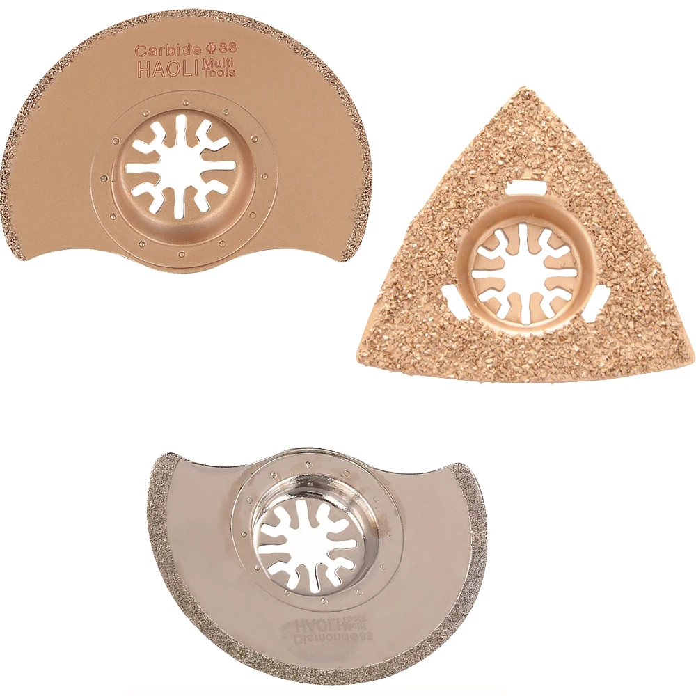

3pcs Saw Blade 88mm Universal Treasure Multi-Function Accessories Electrical Tool Accessories Home Decoration Tool Saw Blade Set