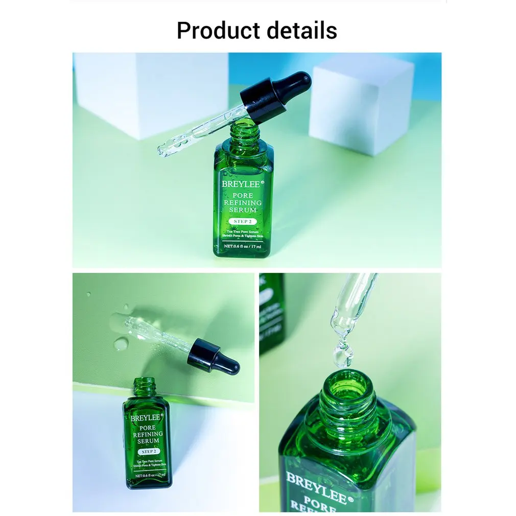 

Refining Serum Face Mask Serum Narrowing Pores Skin Moisturizer Firm Brightening T Zone Skin Care Essence 17ml