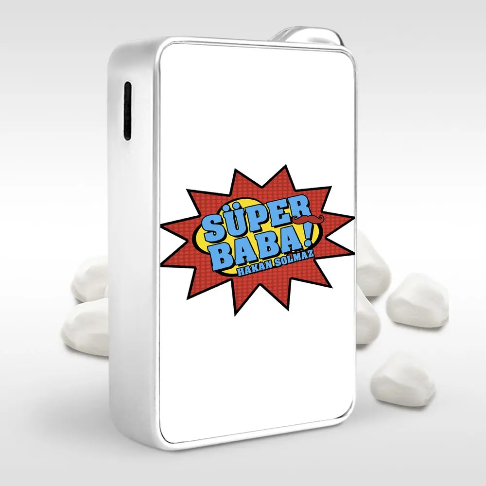 

Personalized Super Dad Design Metal Lighter-4