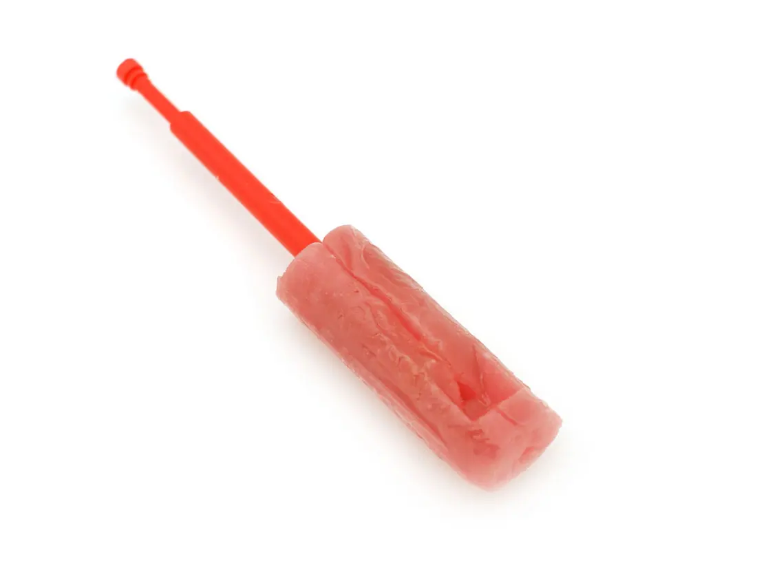 Chupa Chups Melody pop карамельный палочка со вкусом клубники дисплей 48 единиц по 15 г.
