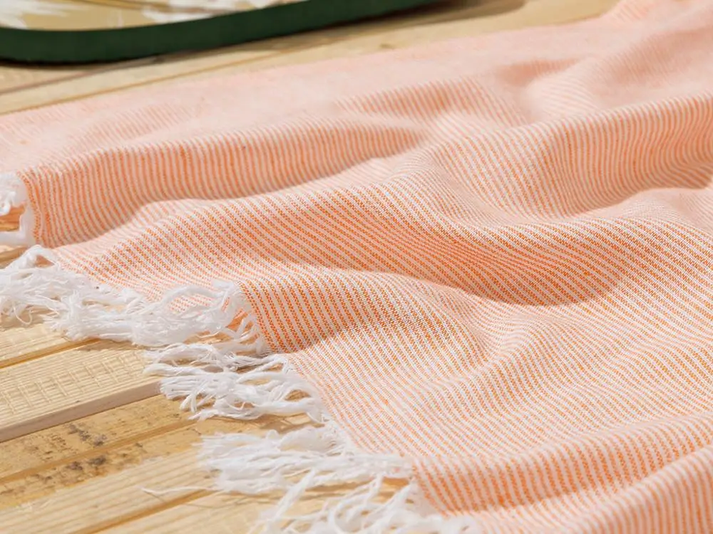 Хлопковое очень большое турецкое банное полотенце с кисточками туристическая