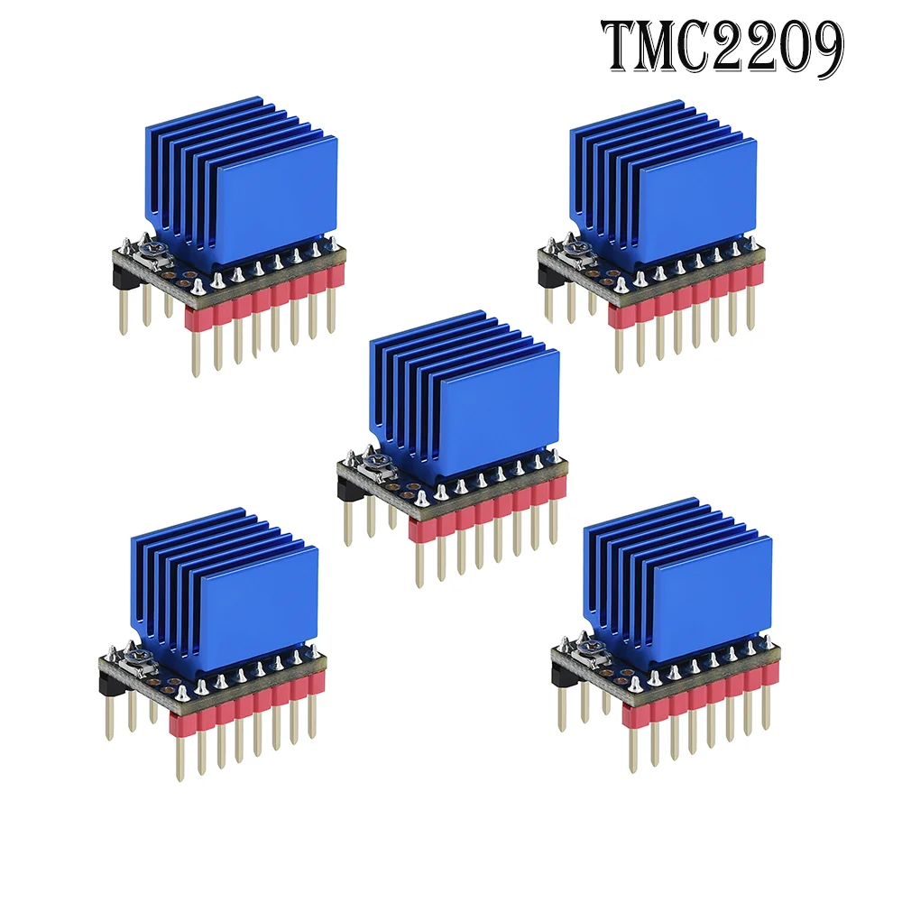 T-Trees 5 шт. TMC2209 бесшумный драйвер двигателя Stepstick Замена TMC2100 для Ender 3 SKR V1.3 MKS Robin Nano