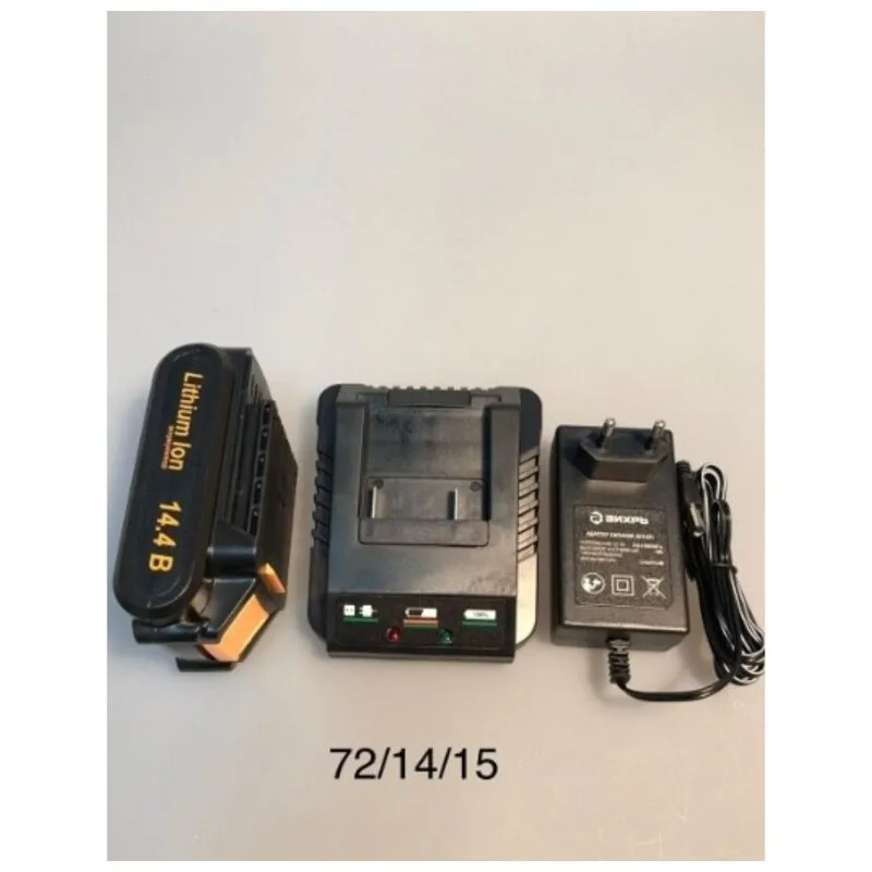 Дрель аккумуляторная шуруповерт Вихрь ДА 14.4Л 2 72/14/15|cordless| |