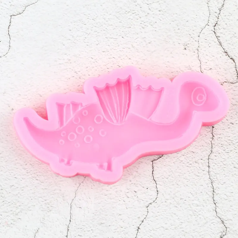 3D силиконовые формы с животными динозавр шоколад детский день рождения кекс