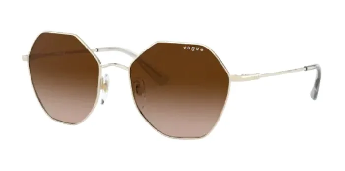 Vogue 4180 S 848/13  54  Woman Sunglasses, Gold Frame,Brown Gradient Lenses, High Quality  Vision, Desing Sunglasses 2021