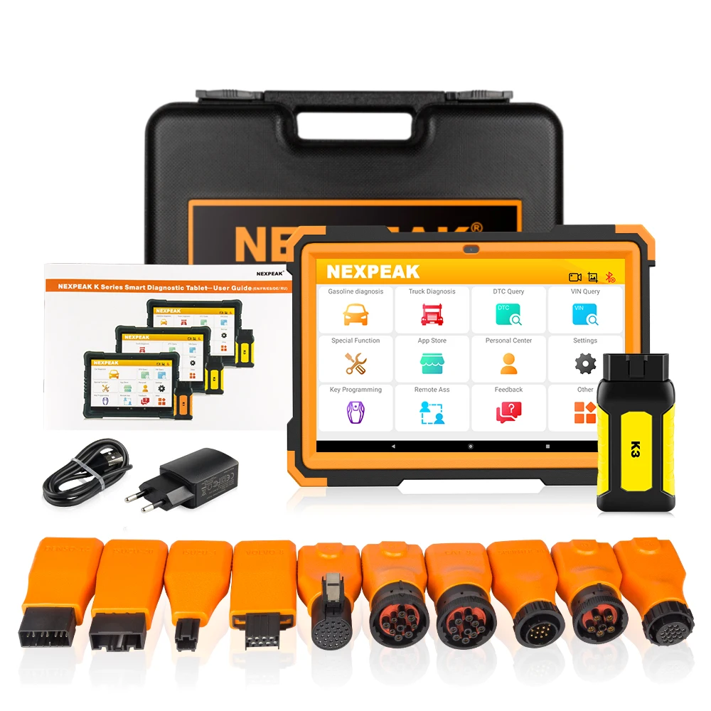 Диагностический сканер NEXPEAK K3 OBD2 инструмент для полной диагностики автомобиля и