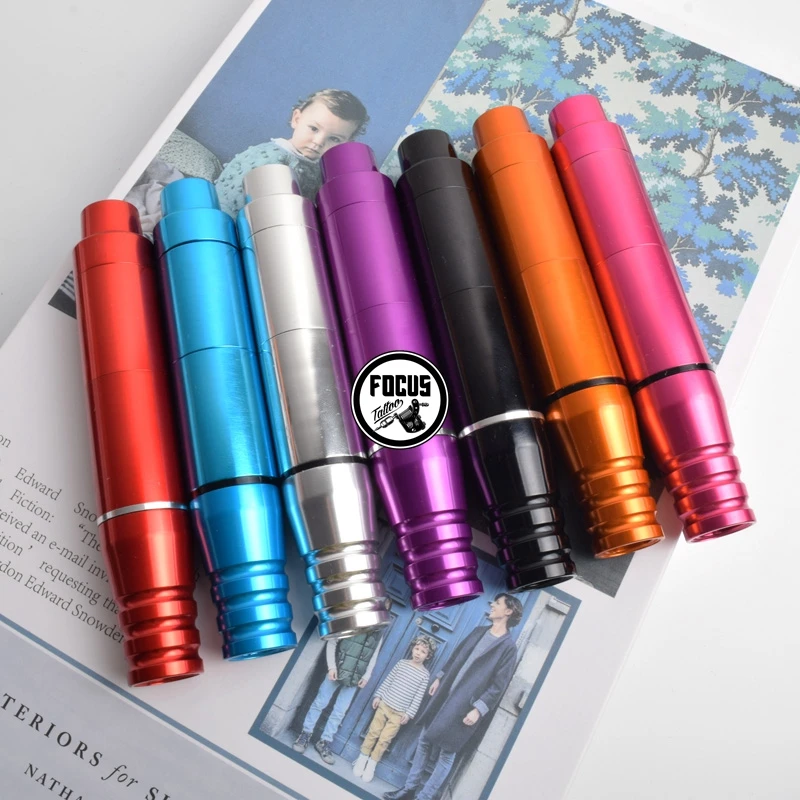 6 Colors Tattoo Machine Pen Professional Makeup 23MM Of Cartridge Rotary Gun | Красота и здоровье