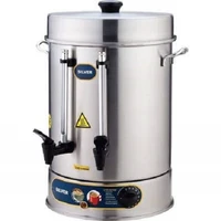 electric turkish tea coffee dispenser machine maker urn percolator hot water commercial temp control 400 cup capacity