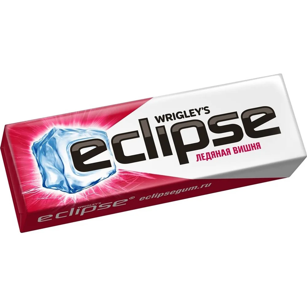 Eclipse жевательная резинка Ледяная вишня мультипэк 10 пачек|Жевательная резинка| |