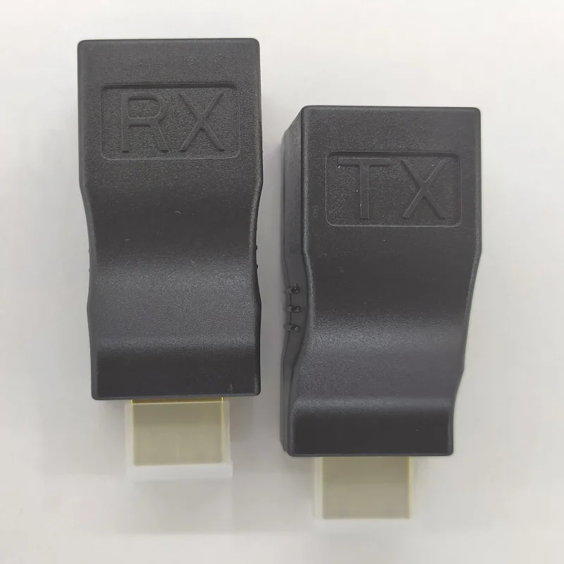1 пара RJ45 4K HDMI-совместимый удлинитель до 30 м CAT5e Cat6 сетевой Ethernet LAN для HDTV HDPC DVD PS3 STB |