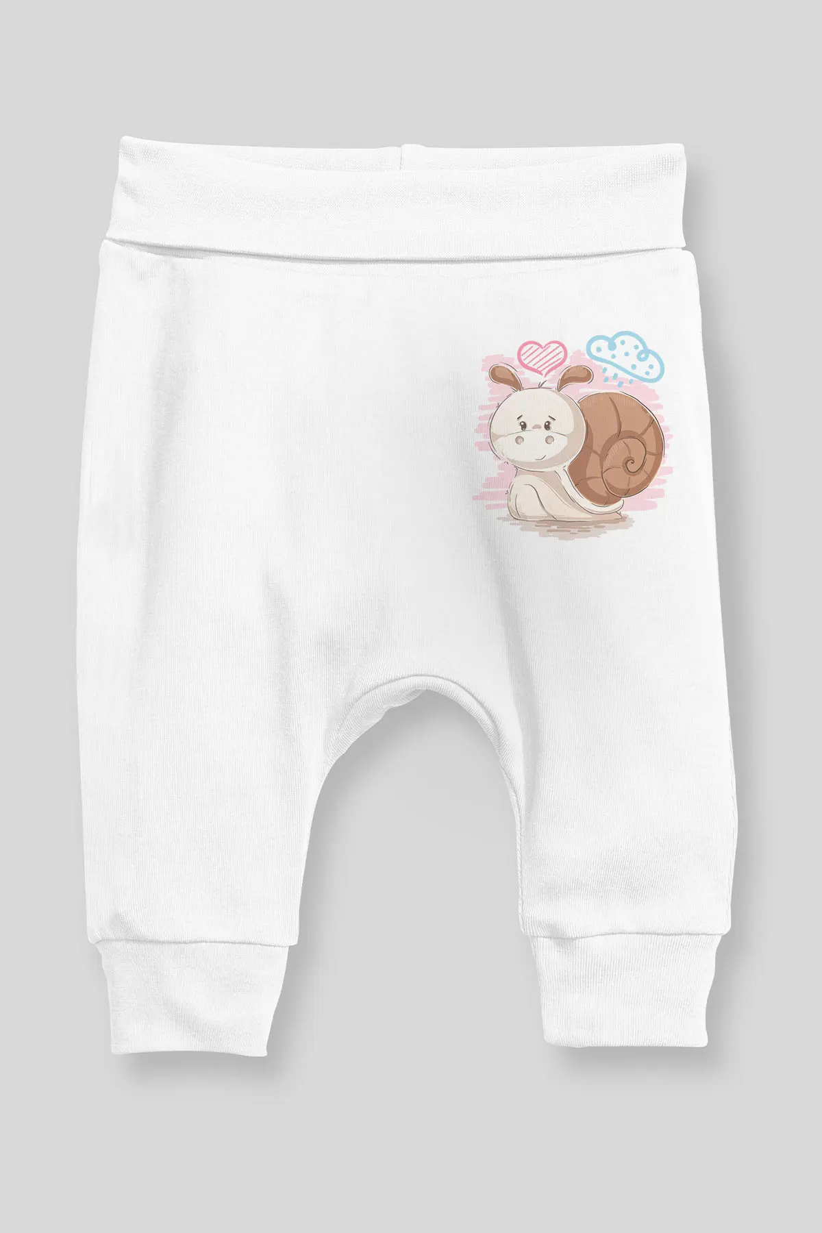 Angemiel/детские шаровары с милой улиткой для маленьких девочек Pantalon Цвет белый |