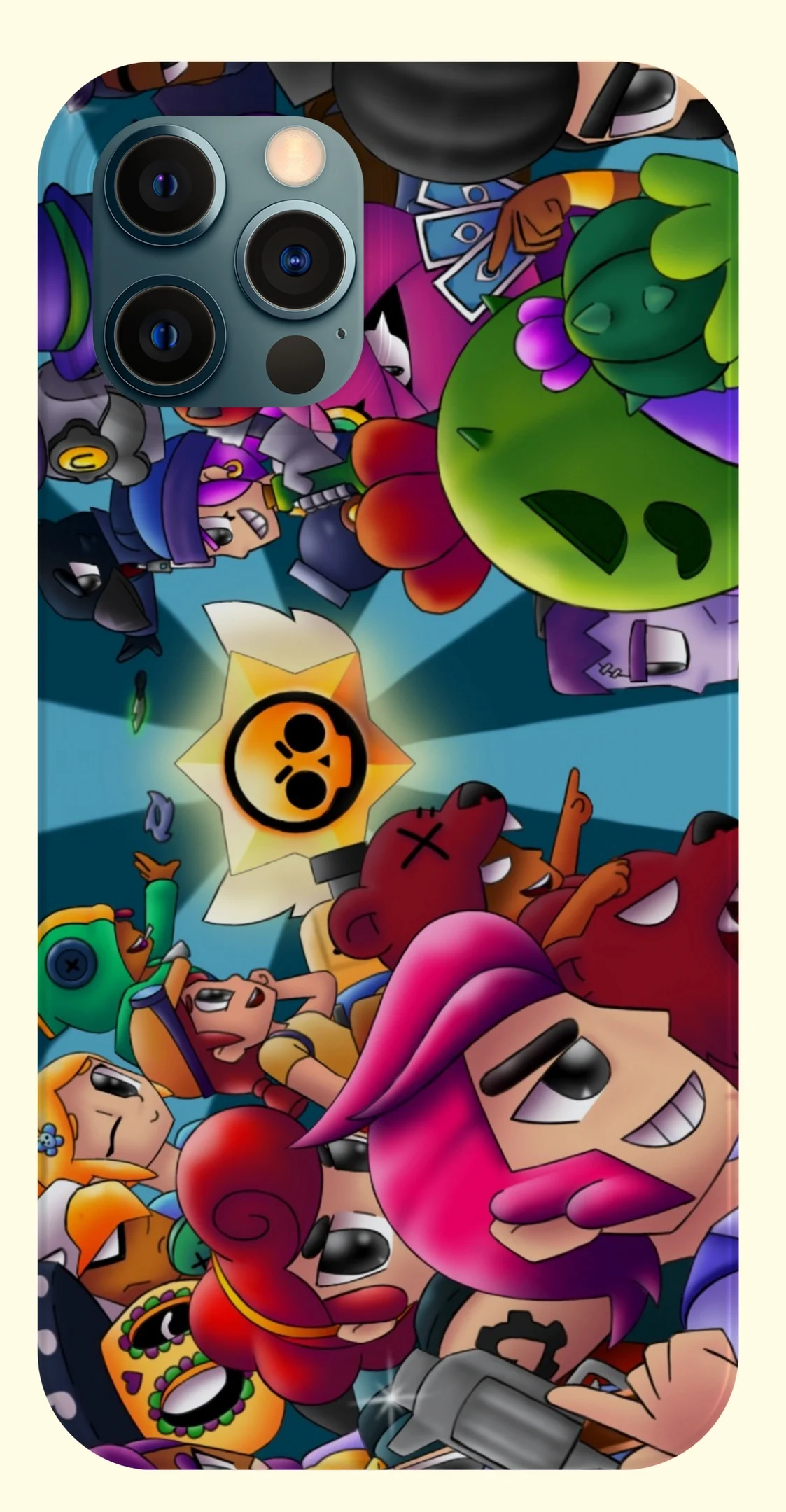 Чехол для iPhone 6/7/8/SE X/xs/xr/12 mini/12/12 pro / 12 Pro Max/11/11 11pro Max Brawl Stars | Мобильные телефоны и