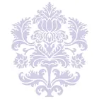 Трафарет многоразовый для декора Дамаст-пластиковый шаблон для многократного нанесения с любыми типами краски