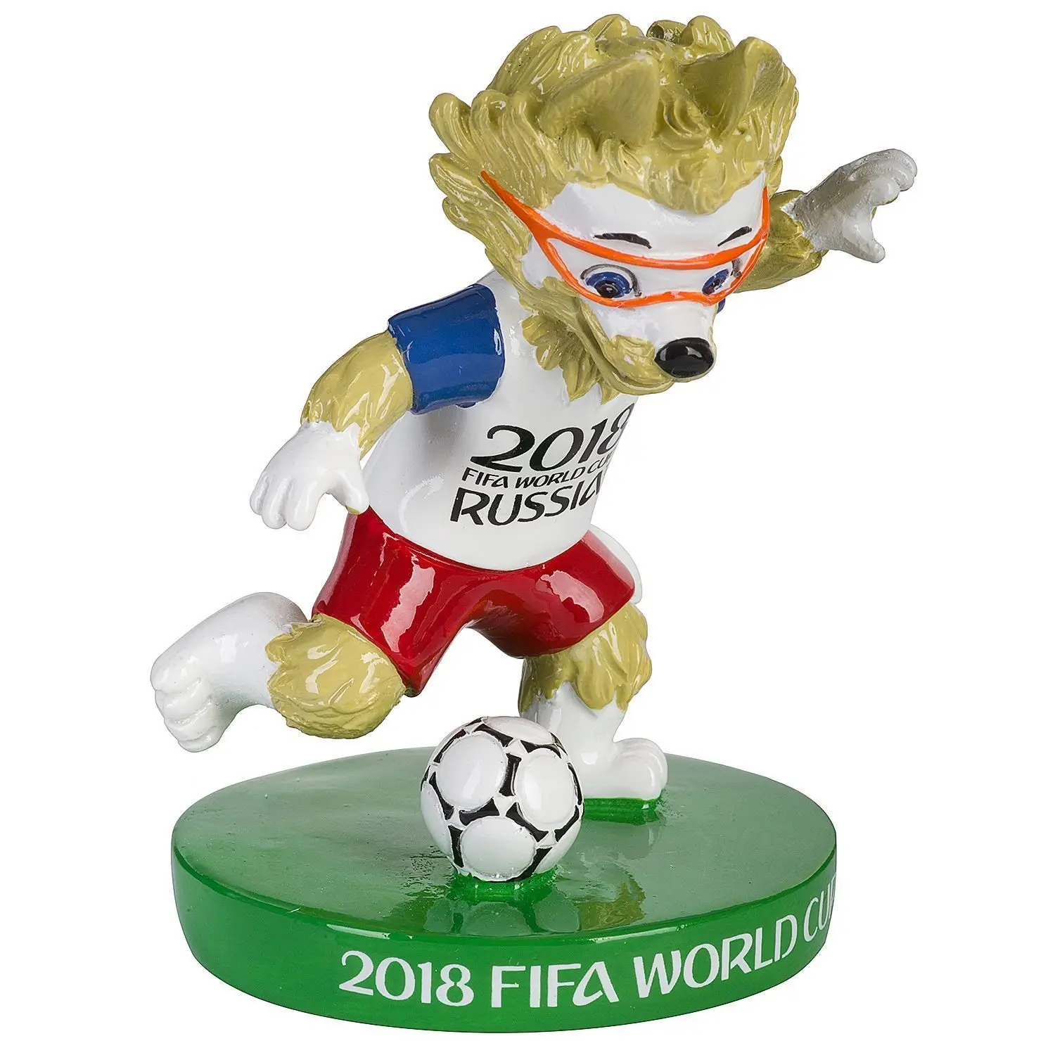 Набор фигурок из полистоуна - 4 шт Забивака 8 5 см FIFA World Cup Russia 2018 | Спорт и