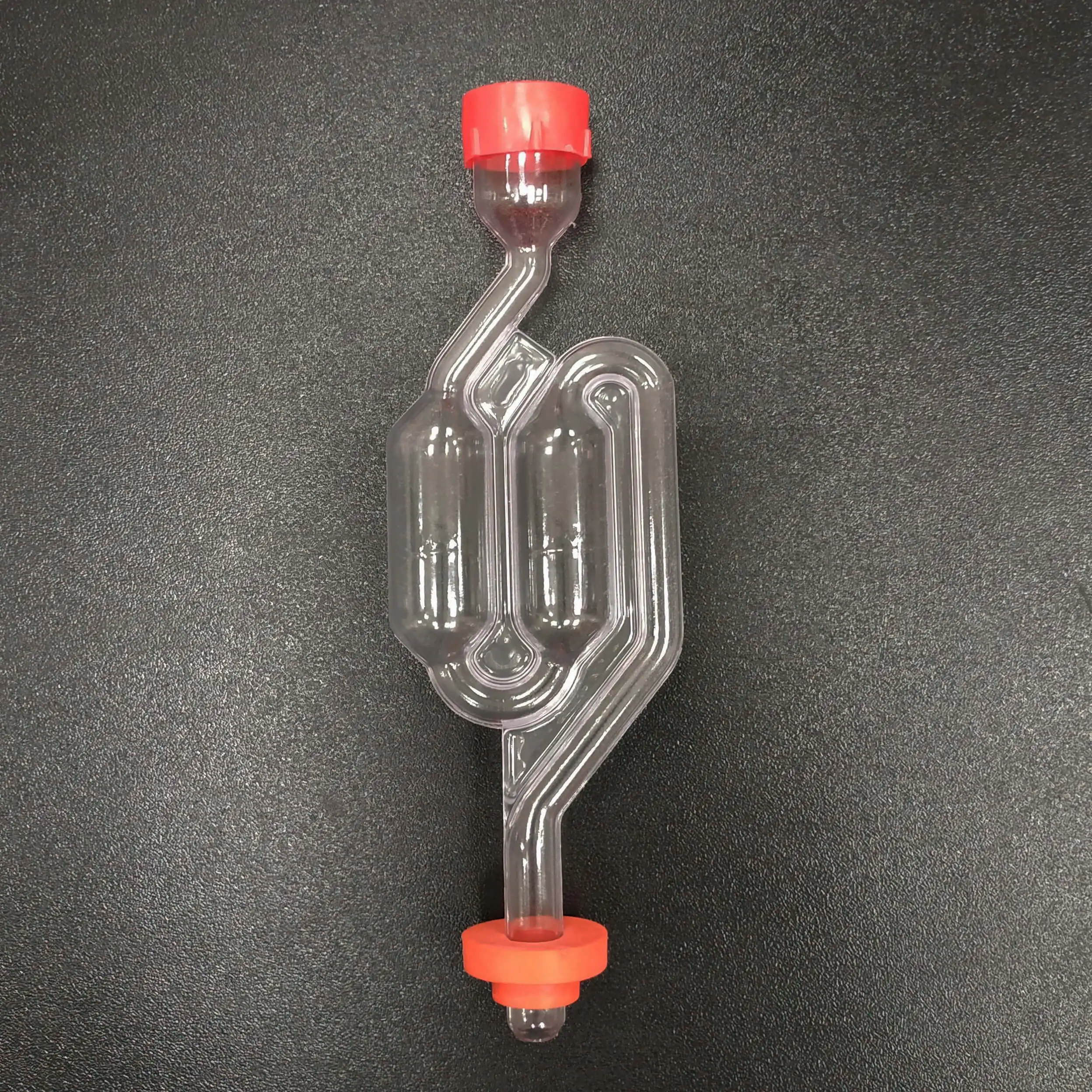 Гидрозатвор для брожения (водяной затвор S-образный) с уплотнительной резинкой |