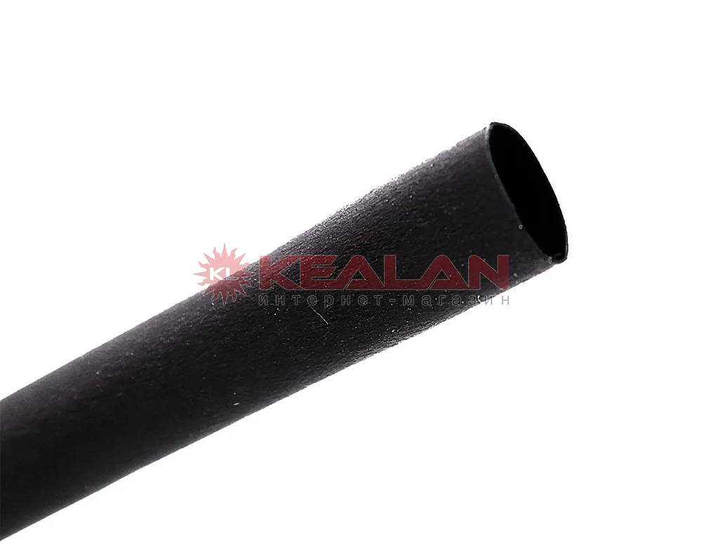 КВТ ТУТнг-5/2.5 черная термоусадочная трубка | Обустройство дома