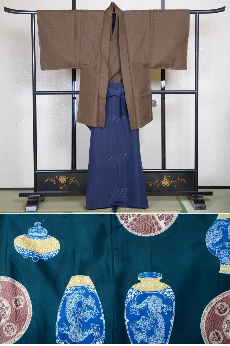 Jacket kimono hakama set obi haori | Тематическая одежда и униформа